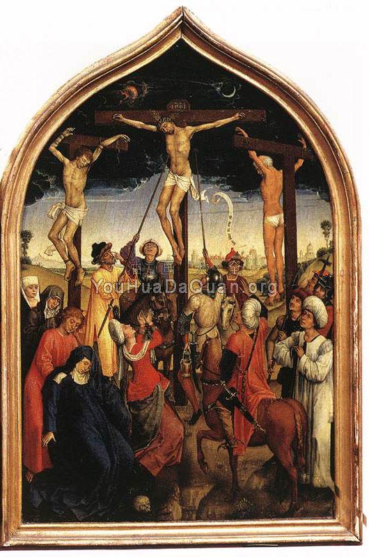 Diptych of Jeanne of France-right - 罗吉尔·凡·德·韦登